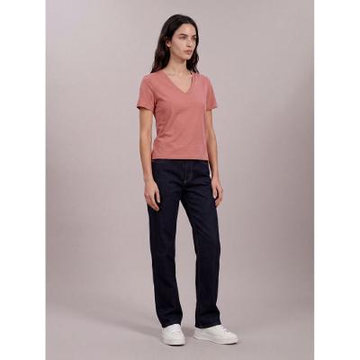 Camiseta Gola v Calvin Klein - Blush