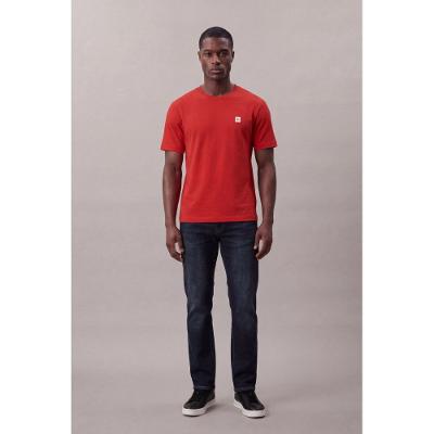 Camiseta Mc Ckj Masc Algodão Egípcio - Vermelho