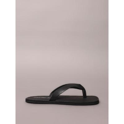 Chinelo Ckj Couro - Preto
