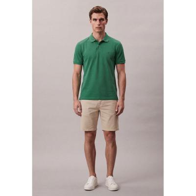Polo Mc Ckj Masc Logo Bordado - Verde