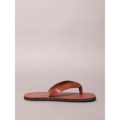 Chinelo Ckj Couro - Havana