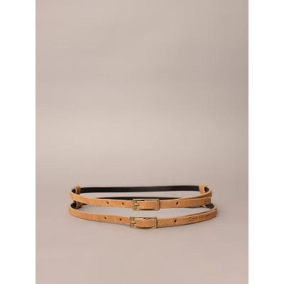 Cinto Duplo Calvin Klein Jeans - Havana