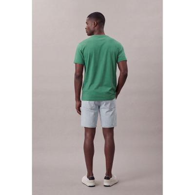 Camiseta Mc Ckj Masc Logo Centralizado - Verde