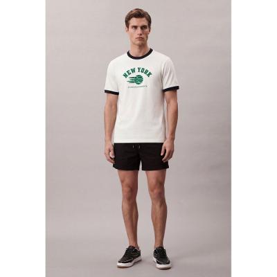 Camiseta Mc Ckj Masc New York Tennis - Off White