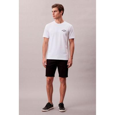 Camiseta Manga Curta Calvin Klein Jeans Masculino Nyc Club - Branco