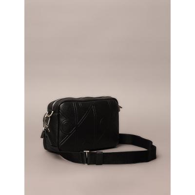 Bolsa Ck Camera Bag Aop Emboss - Preto
