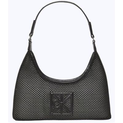 Bolsa Ck Shoulder Mesh Aop - Preto