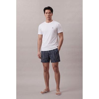 Shorts Swim Masculino Listras Irregulares - Marinho