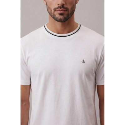 Camiseta Mc Ck Masc Malhão - Off White