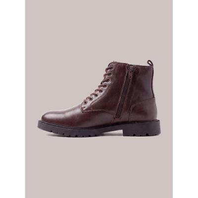 Bota Calvin Klein Jeans Coturno - Cafe
