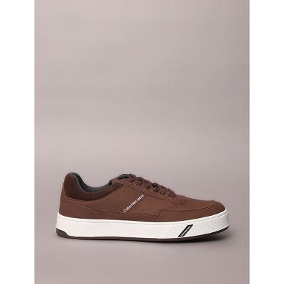 Tênis Calvin Klein Jeans Palito Basic - Marrom