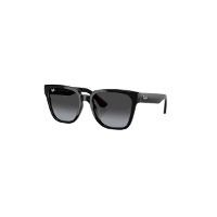 Óculos de Sol Ray-Ban 0RB4437L 601/8G55 Acetato Preto com lentes na cor Cinza - 1