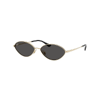 Óculos de Sol Ray-Ban Kai 0RB3757 92138759 Metal Dourado com lentes na cor Cinza - 1