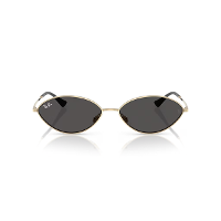 Óculos de Sol Ray-Ban Kai 0RB3757 92138759 Metal Dourado com lentes na cor Cinza - 2