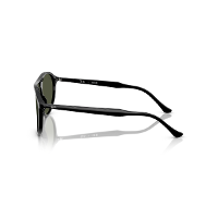 Óculos de Sol Ray-Ban 0RB2215 901/3159 Acetato Preto com lentes na cor Verde