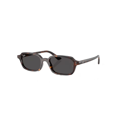 Óculos de Sol Ray-Ban Zuri 0RB4455 13598752 Acetato Marrom Mesclado com lentes na cor Cinza