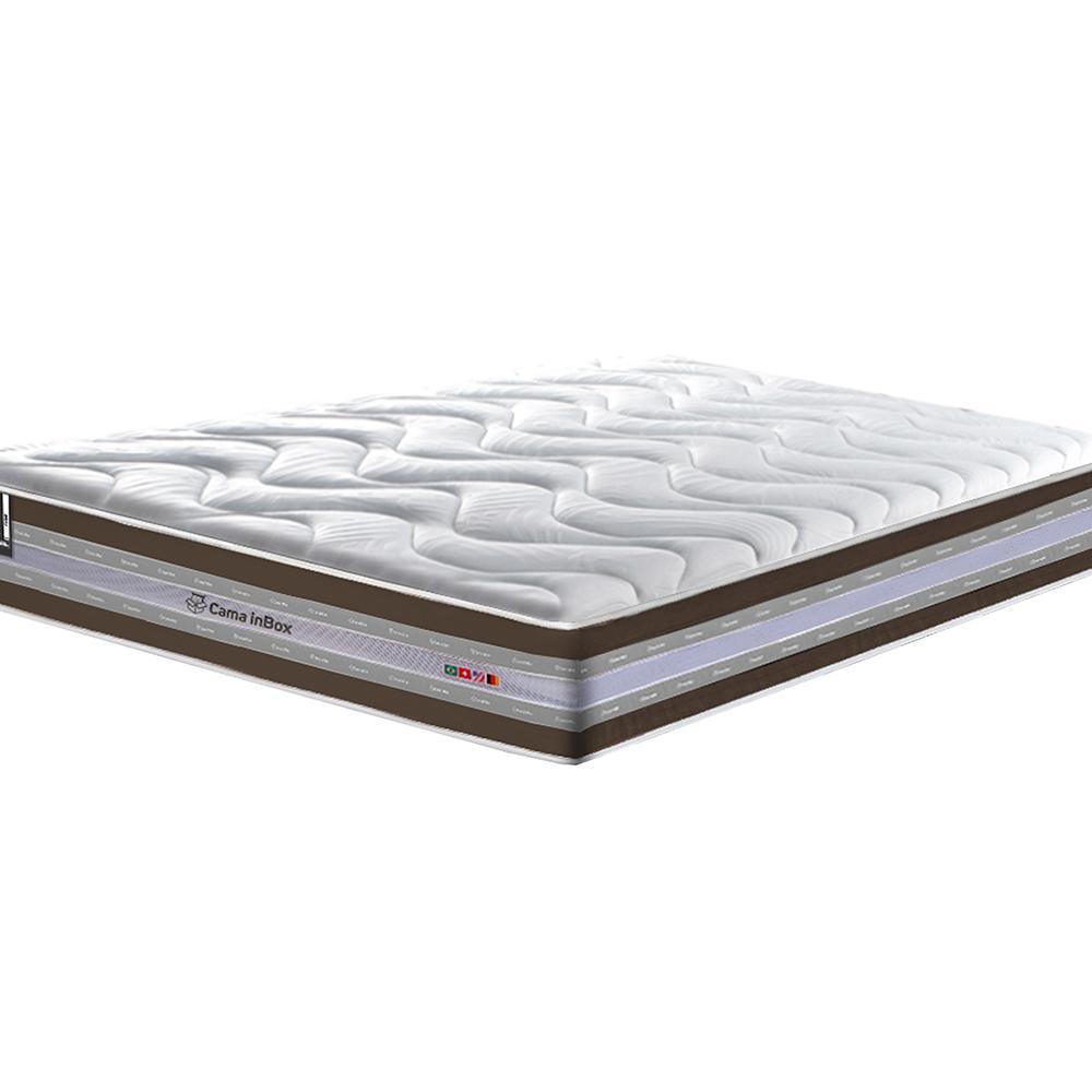 Colchão Queen de Molas Ensacadas D33 Cama inBox Select Firme 158x198x32 Café - 4