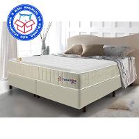 Colchão Queen com Molas Ensacadas Cama inBox Cloud Bege 158x198x28 - 2