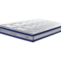 Colchão King de Molas Ensacadas D33 Cama inBox Select Firme 193x203x32 Azul