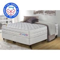 Colchão King com Molas Ensacadas Cama inBox Wonderful Branco 193x203x32 - 2