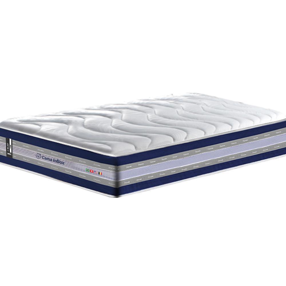 Colchão Solteiro de Molas Ensacadas D33 Cama inBox Select Firme 88x188x32 Azul - 4