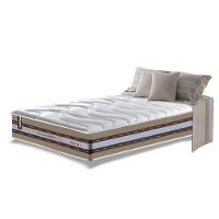 Colchão Solteiro de Molas Ensacadas D33 Cama inBox Select Firme 88x188x32 Bege - 1