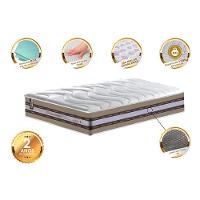 Colchão Solteiro de Molas Ensacadas D33 Cama inBox Select Firme 88x188x32 Bege - 3