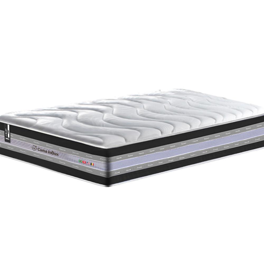 Colchão Solteiro de Molas Ensacadas D33 Cama inBox Select Firme 88x188x32 Preto - 4