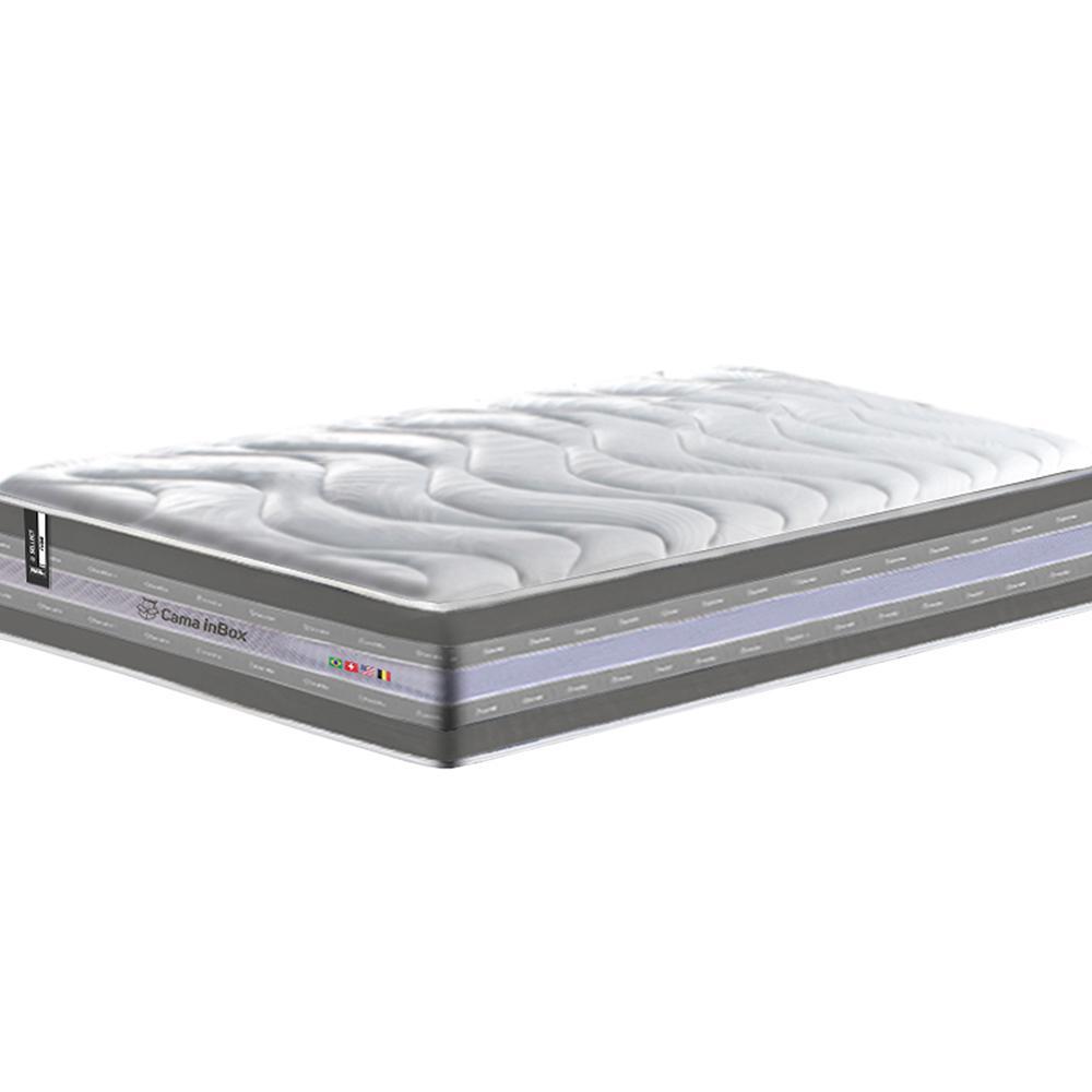 Colchão Solteiro de Molas Ensacadas D33 Cama inBox Select Firme 88x188x32 Cinza - 4