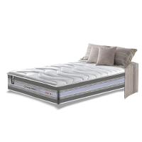 Colchão Solteiro de Molas Ensacadas D33 Cama inBox Select Firme 88x188x32 Cinza - 1