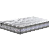 Colchão Solteiro de Molas Ensacadas D33 Cama inBox Select Firme 88x188x32 Cinza