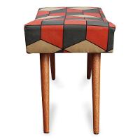 Puff Cama inBox Kingston Retangular com Pés em Madeira Maciça Tecido Suede - 5