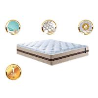 Colchão de Molas King Cama inBox Smart Pró 193x203x22 Bege - 3