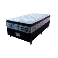Cama Box Solteiro Colchão Pillow Top + Box 88x188x70 Molas Ensacadas Cama inBox Abstrato - 5