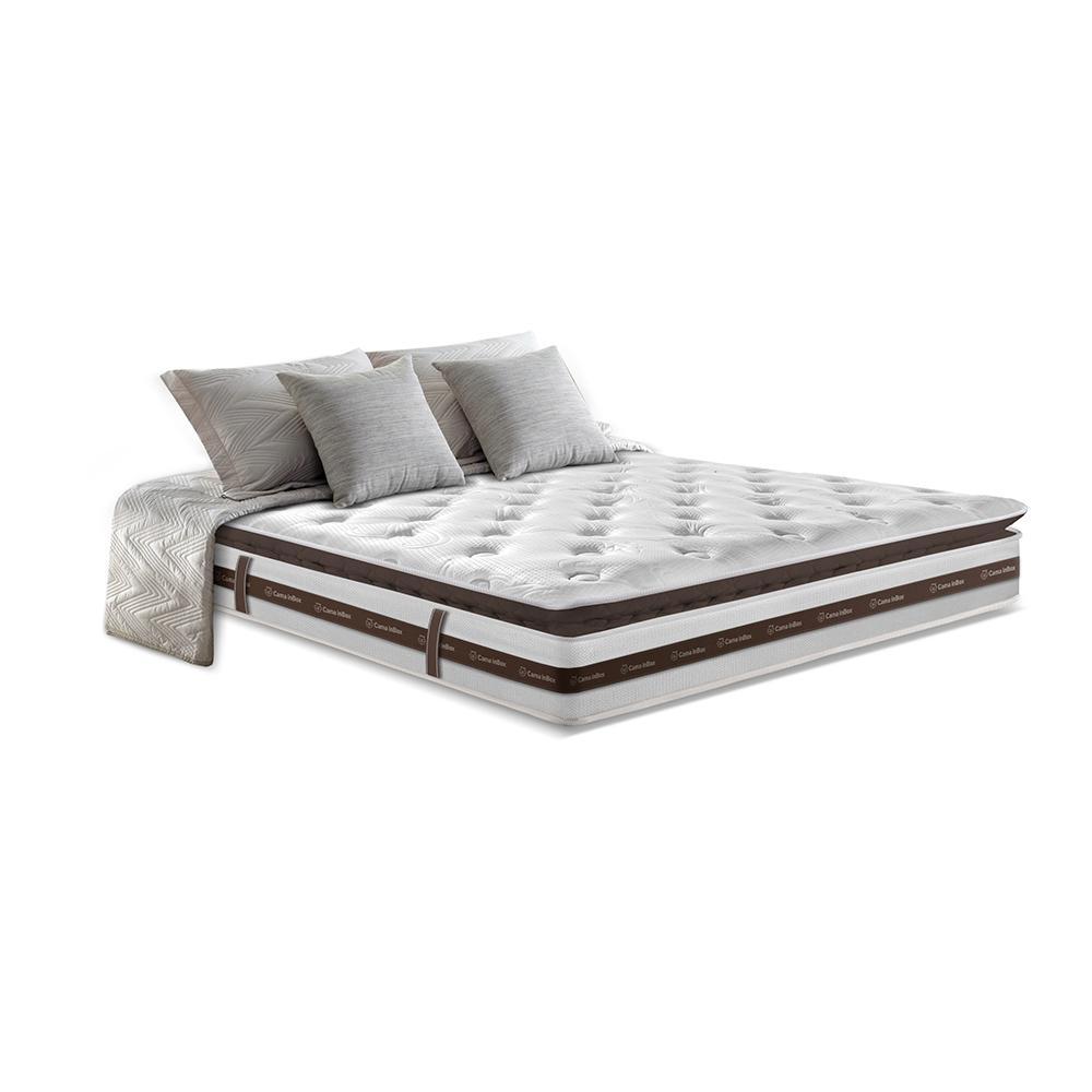 Colchão Casal Molas Ensacadas 138x188 Cama inBox Relax Pillow - 1