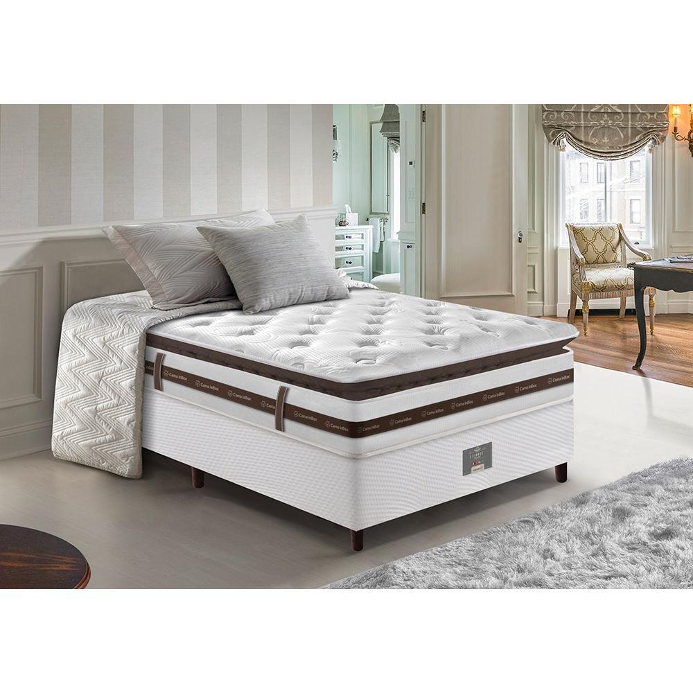 Cama Box Solteiro Colchão + Box 88x188 Molas Ensacadas Cama inBox Relax Pillow - 1