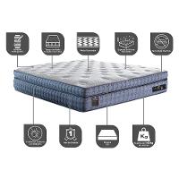 Colchão King Molas Ensacadas Euro Pillow 193x203x40 Cama inBox Supreme Confort Gel Living - 3