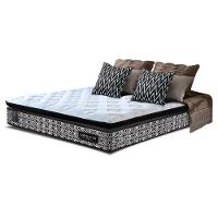 Colchão King Molas Ensacadas Pillow Top 193x203x31 Cama inBox Abstrato - 1