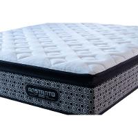 Colchão King Molas Ensacadas Pillow Top 193x203x31 Cama inBox Abstrato