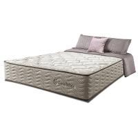 Colchão King Molas Ensacadas Euro 193x203x32 Cama inBox Ocean Bege - 1