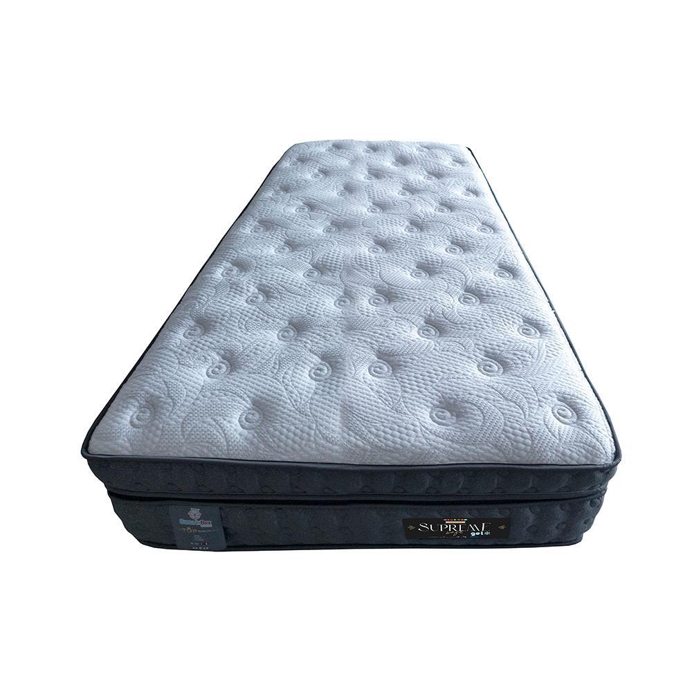 Colchão Solteiro Molas Ensacadas Euro Pillow 88x188x40 Cama inBox Supreme Confort Gel Living - 5