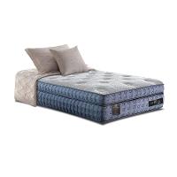 Colchão Solteiro Molas Ensacadas Euro Pillow 88x188x40 Cama inBox Supreme Confort Gel Living - 1