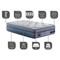 Colchão Solteiro Molas Ensacadas Euro Pillow 88x188x40 Cama inBox Supreme Confort Gel Living - 3