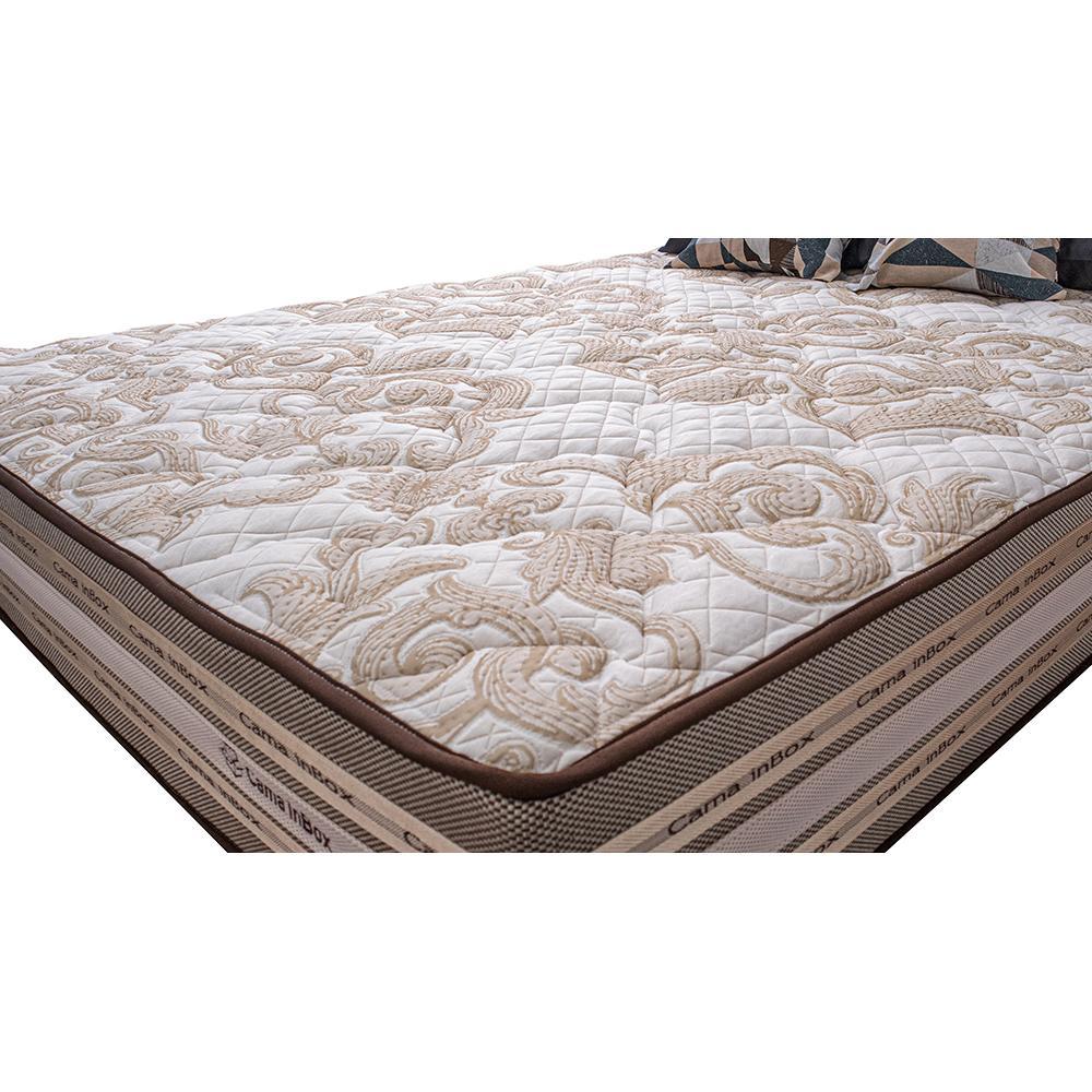 Colchão Solteiro Molas Ensacadas Pillow In 88x188x33 Cama inBox Duo Linem Bege - 6