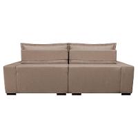 Sofa Retrátil e Reclinável com Molas Cama inBox Premium 3,12m tecido em linho Bege Escuro - 7