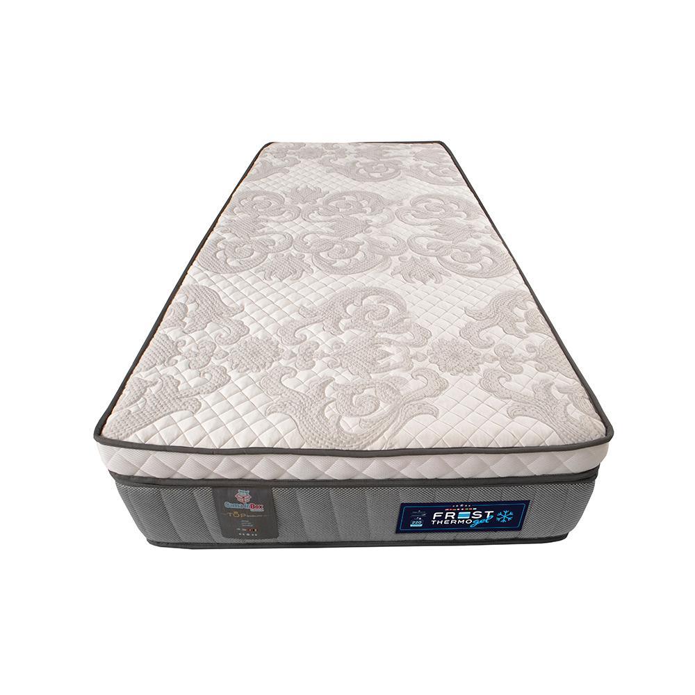 Colchão Solteiro Molas Ensacadas Euro Pillow 88x188x31 Cama inBox Frost ThermoGel - 5