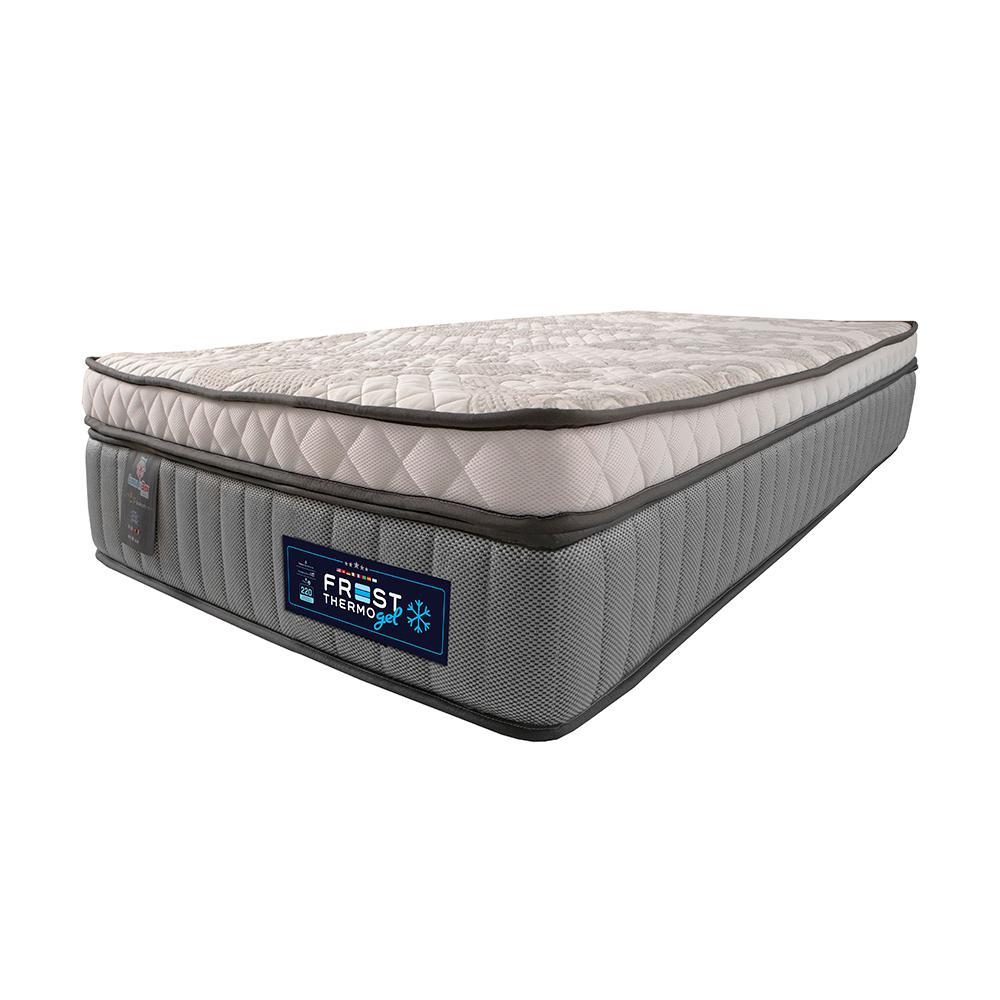 Colchão Solteiro Molas Ensacadas Euro Pillow 88x188x31 Cama inBox Frost ThermoGel - 7