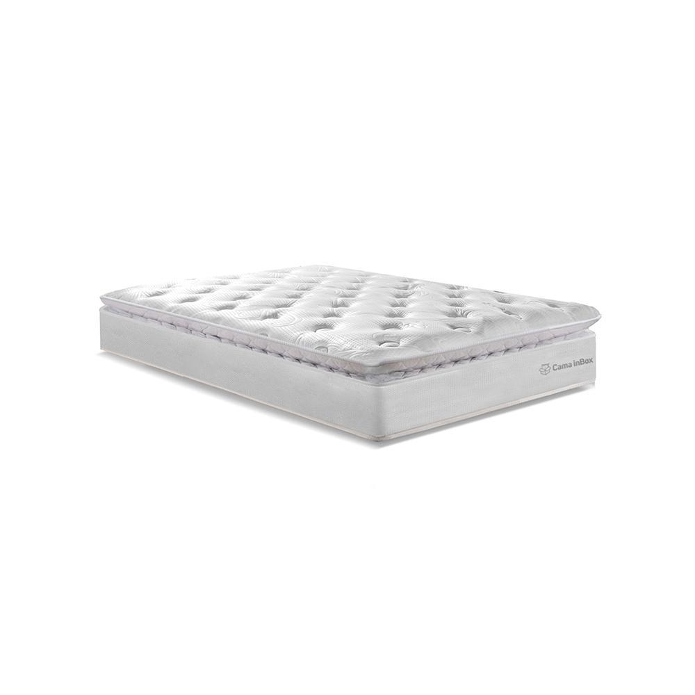 Colchão Solteiro Molas Ensacadas 88x188 Cama inBox Confort Snow - 4