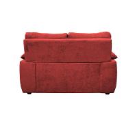 Sofá Luxemburgo 2 Lugares 1,52m Tecido Suede Vermelho - 6