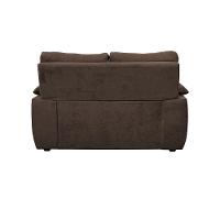 Sofá Luxemburgo 2 Lugares 1,52m Tecido Suede Café - 6